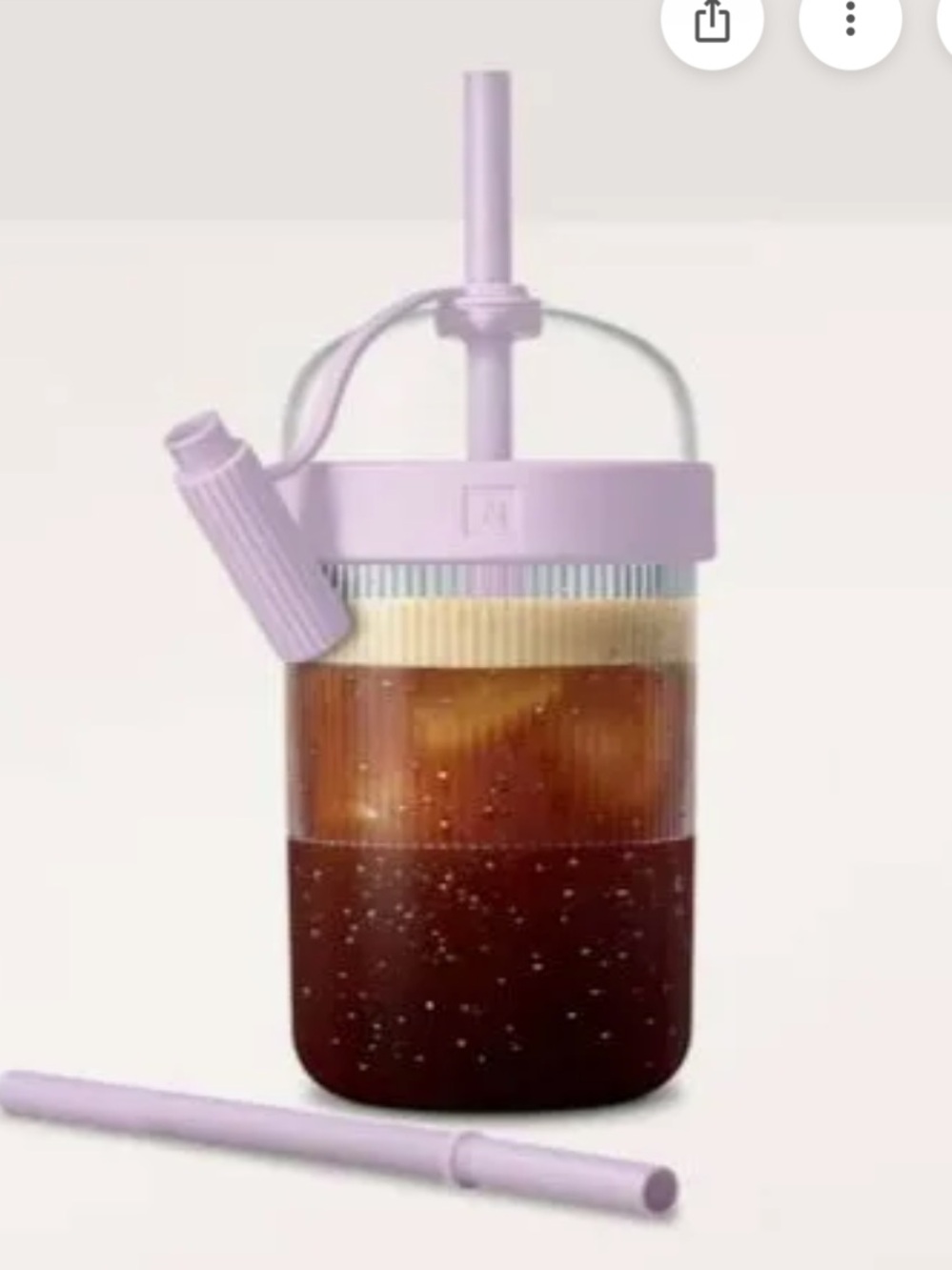 NWT Nespresso Lavender Iced Nomad Tumbler